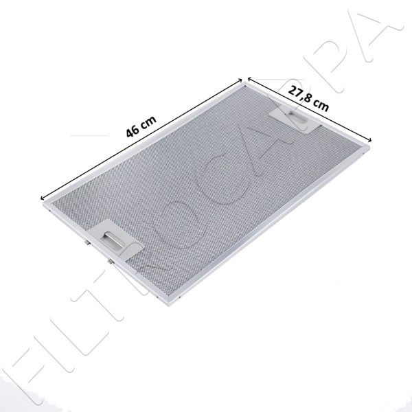 METAL FILTER 46 X 27,8 CM FOR COOKER HOOD ELICA ALASKA ICEBERG IGLOO NORTH POLE 1010GW METAL FILTER 46 X 27,8 CM FOR COOKER HOOD ELICA ALASKA ICEBERG IGLOO NORTH POLE 1010GW